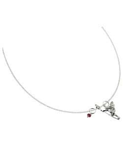 Unbranded Flower Fairies Sterling Silver Lavender Fairy Pendant