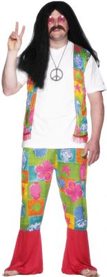 Flower Power Man Fuller Figure