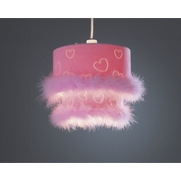Unbranded FLU653 - Pink Childrens Pendant Shade