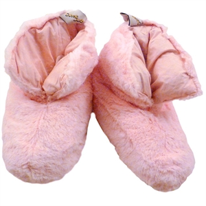 Unbranded Fluffy Pink Duck Down Boot Slippers