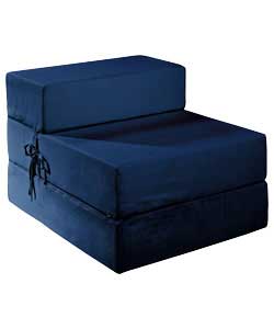 Unbranded Foam Chair Bed Blue