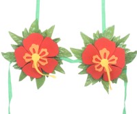 Unbranded Foam Hibiscus Bra