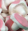Foam Mushrooms - fruit flavour foamy jellies - one of the all time favourites. Made by Malaco - the 