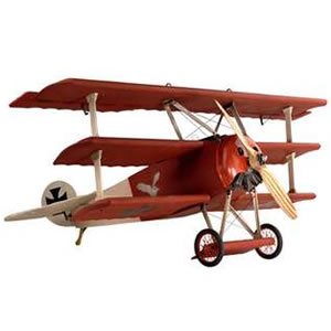 A quite simply stunning desktop model of the Fokker Triplane from Authentic Models. Authentic models