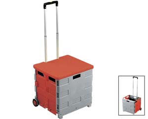 Unbranded Folding box truck with removable lid