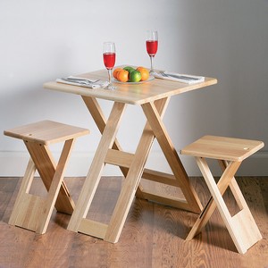 Folding Dining Table Set