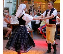 Embark upon an evening of fun and traditional Czech food and entertainment! Enjoy a celebration of Slovak and Czech Gypsy style dancing accompanied by a traditional three-course dinner and unlimited beer and wine.