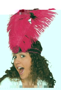 Follies Feather Head-Dress Deluxe