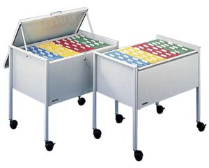 Unbranded Foolscap file trolley