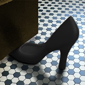 Unbranded Foot In The Door - Shoe Door Stop