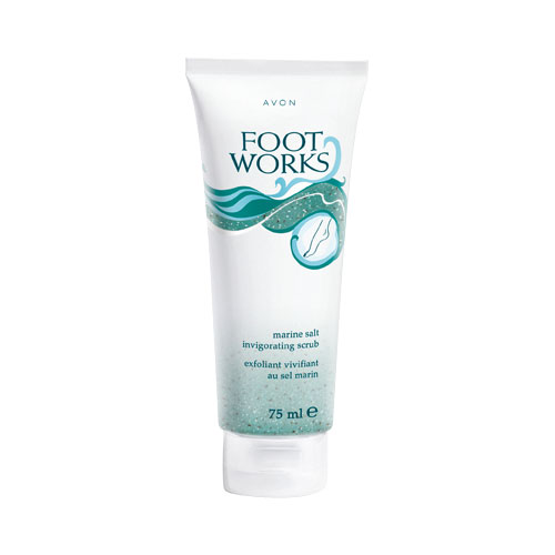 Unbranded Foot Works Marine Salt Invigorating Scrub