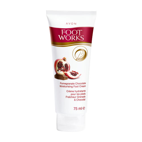 Unbranded Foot Works Pomegranate Chocolate Moisturising