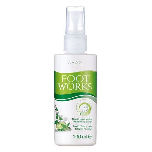 Unbranded Foot Works Sugar Lime Mojito Refreshing Spray