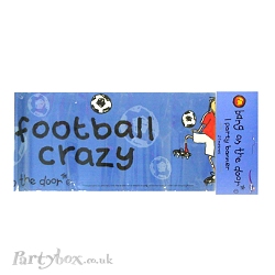 Party Supplies - Football crazy - Banner