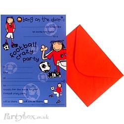 Football crazy - Pack of 20 Invitations
