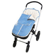 Unbranded Footmuff Soft Blue