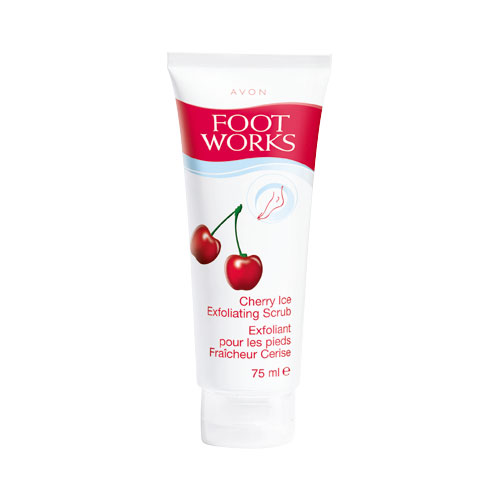 Unbranded Footworks Cherry Ice Exfoliating Scrub