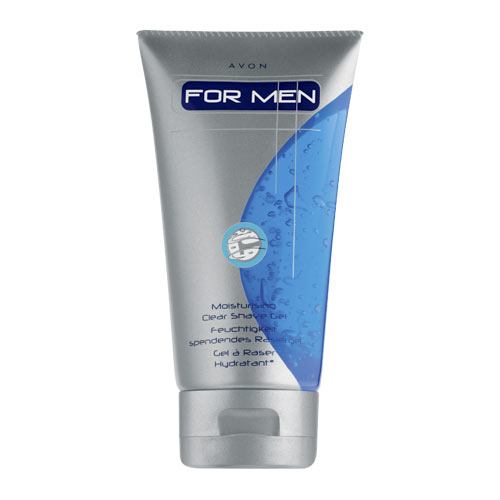 Clear Shave Gel Clear formula with natural soothing ingredients for a pain free shave. 150ml.