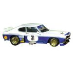 Many versions of the Capri were raced during the 1970s. This example is of the car Jochen Mass