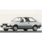 A new 1/43 scale Ford Escort 3 Door 1981 diecast replica from Minichamps. This model measures 10cm