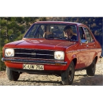 A new 1/43 scale Ford Escort II 1975 diecast replica from Minichamps. This model measures 10cm (4
