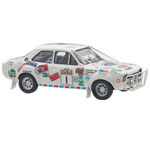 The car driven to victory in the 1995 London-Mexico Rally by Mikkola