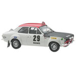 The car driven by Piot in the 1969 Monte Carlo Rally