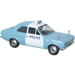 A recent addition to Trofeu`s 1/43 Ford Escort collection is a Mk.I 1300GT `Panda` police car