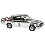 A highly detailed 1/43 scale replica of the Escort RS2000 driven to victory in the 1976 Tour of