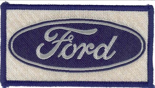 Ford Logo Patch (9cm x 5cm)
