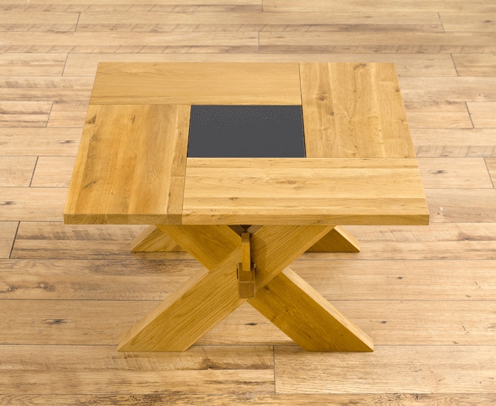 Unbranded Forenz Oak Lamp Table
