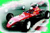 Formula Ford single seater driving