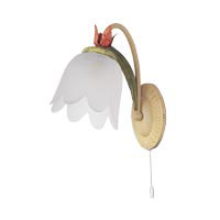 Fortuna Textured/Stippled Wall Light With Switch