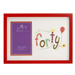 Unbranded Forty 40th Happy Birthday 4 x 6 Photo Frame