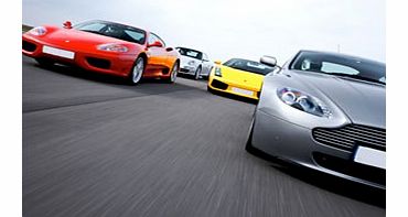 Unbranded Four Car Driving Blast with Passenger Ride