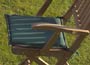Four Green Cushion Seat Pads