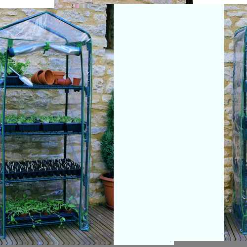 Ideal for housing prized plants, starting seedlings and storing pots and planting materials this fou