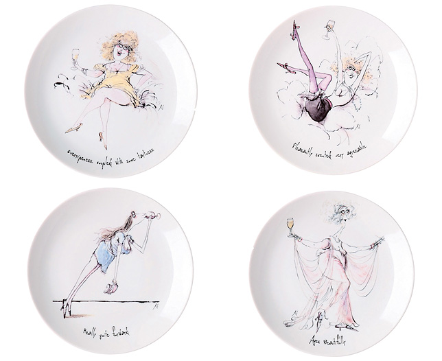 Unbranded Four Winespeak Placemats - Lively Breed