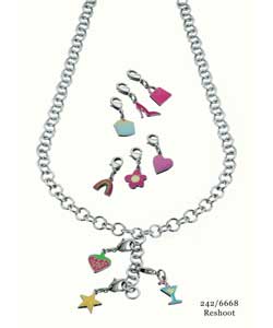 Foxy Interchangeable Charm Necklet