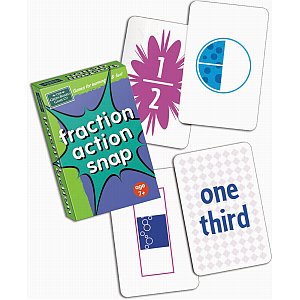 Snap in to action! Buy 3 snap packs get 4th FREE! - Help your child to recognise fractions and