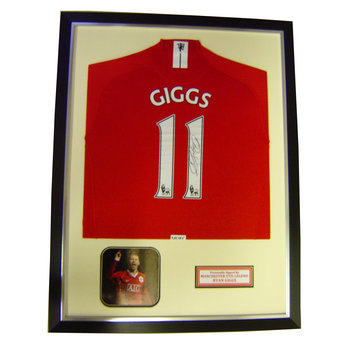 Unbranded Framed Signed Giggs Shirt - Manchester United