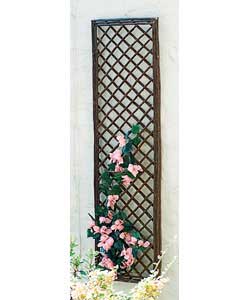 Framed Willow Trellis Panel