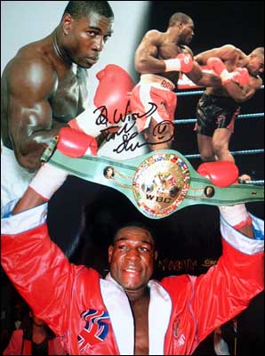 Unbranded Frank Bruno and#8211; Signed special edition photo montage
