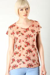 Unbranded Frankie Floral Printed T-shirt