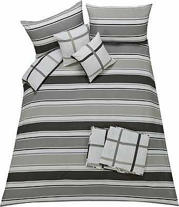 Unbranded Frazer Grey Bedding Set - Kingsize