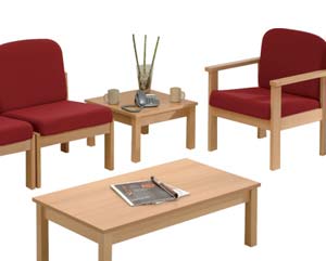 Unbranded Freedman beech reception seating