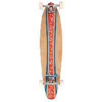 Unbranded Freeride Canadian Maple Longboard Red