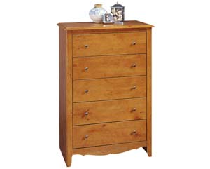 Unbranded French gardens 5 drawer chest