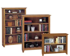 French gardens bookcases