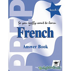Unbranded French Prep Book 1 Answer Book
